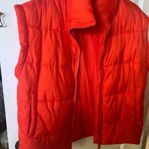 FP Movement by Free People Red Puffer Vest